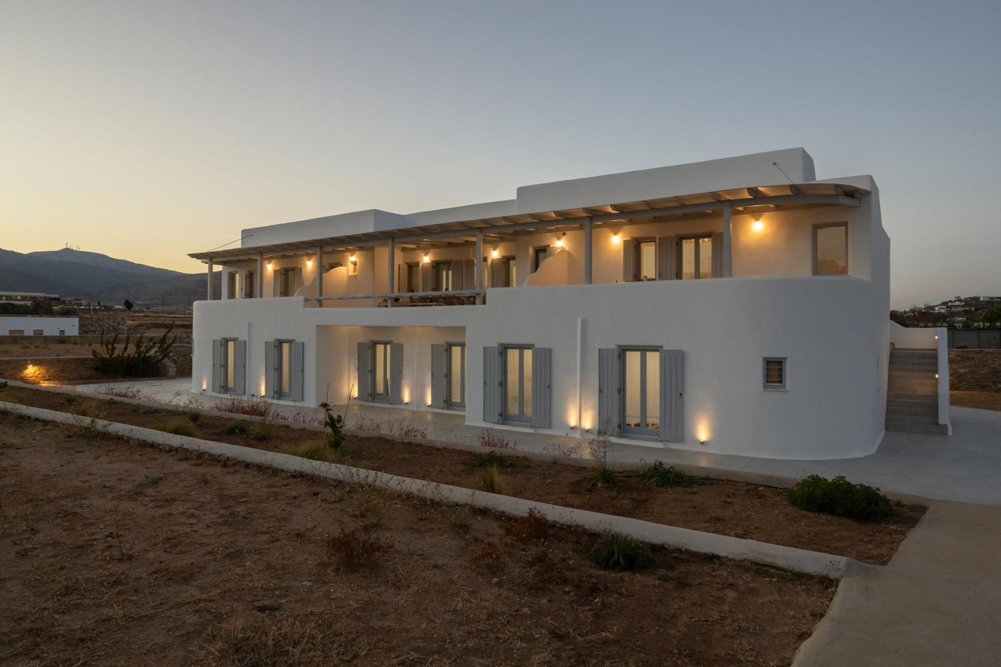 Paros Melodia Apartments Λογαράς Εξωτερικό φωτογραφία