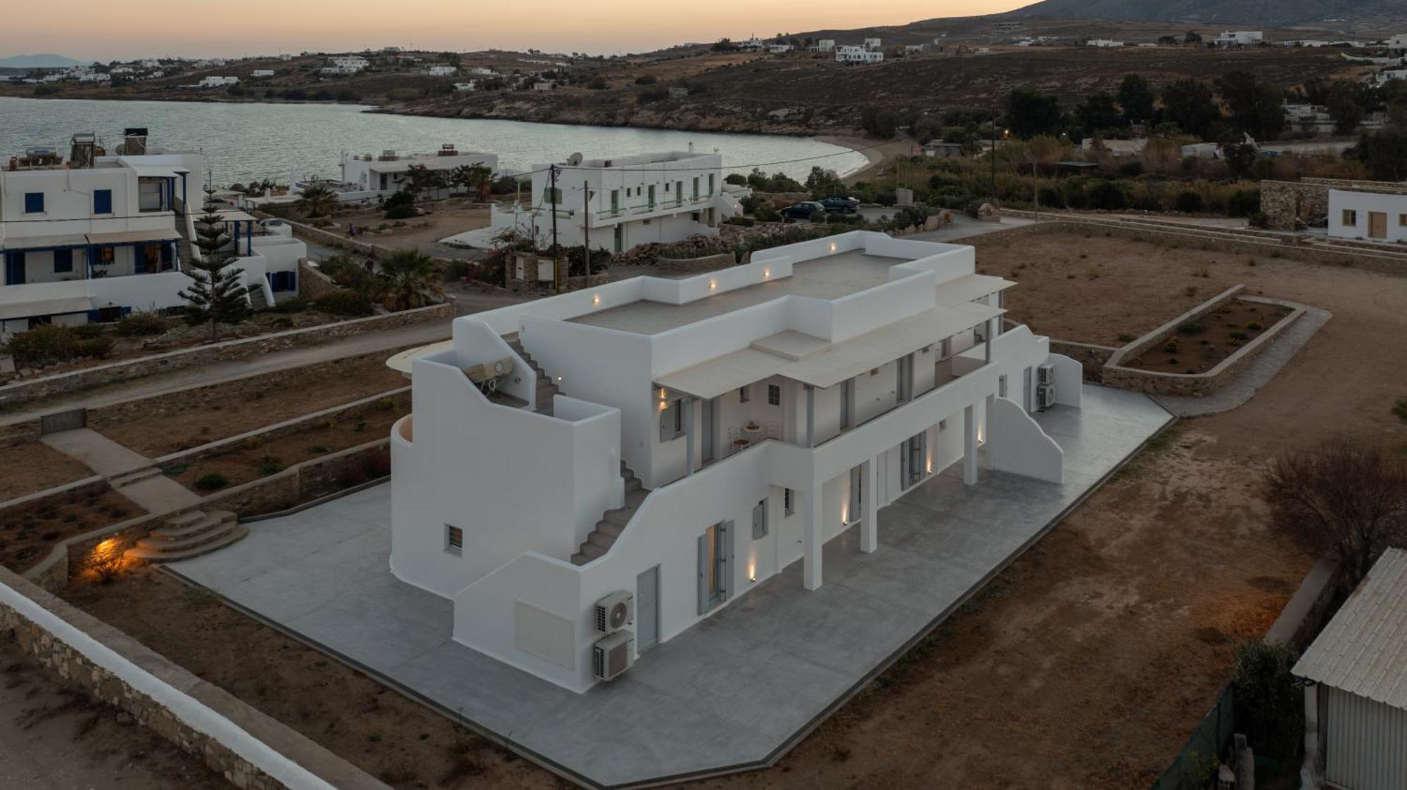 Paros Melodia Apartments Λογαράς Εξωτερικό φωτογραφία